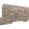 Ekena Millwork Castle Rock Stacked Stone, StoneWall Faux Stone Siding Panel PNU24X48CRRW - alternate 4